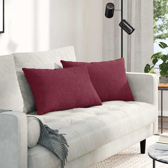vidaXL Zierkissen Couch Rotes 40x60cm