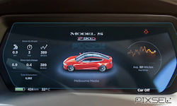 Protector De Ecran Auto Mat Mat 11.8" Compatibil Tesla Model S Prefacelift