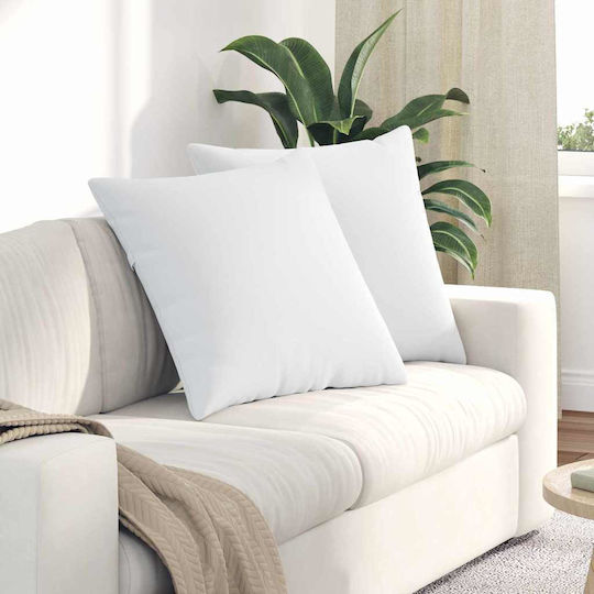 vidaXL Sofa Cushion White 60x60cm