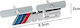 Σήμα Μάσκας Λογότυπο Bmw M5 85mm X 20mm 1 Τεμάχιο Zemb-bmw-50