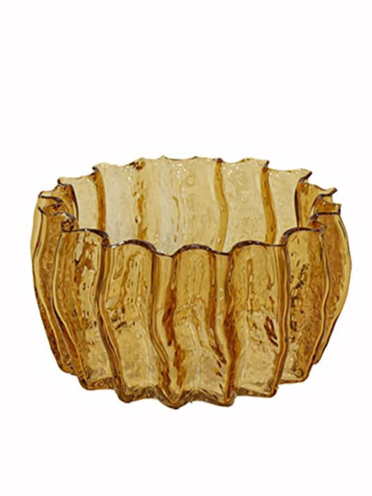 Art et Lumiere Decorative Bowl Brown 23x23x11cm