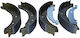 Brake Shoe Set Citroen Saxo Xsara Zx Dacia Logan Sandero Peugeot 106 206 306 Renault Clio Laguna Logan Sandero Thalia Twingo 190242-10734