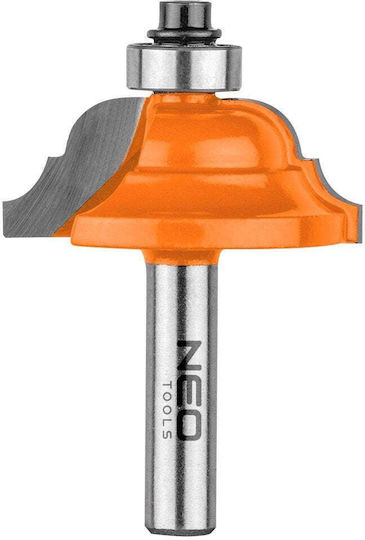 Shaped Router Bit Bearing Decorative Tct 39.3 X 15.9 Mm 8 Mm Shank