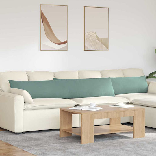 vidaXL Perna De Canapea Din Catifea Albastru Deschis 40x200cm