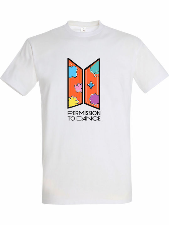 T-shirt Unisex " Bts Permission To Dance Multic...