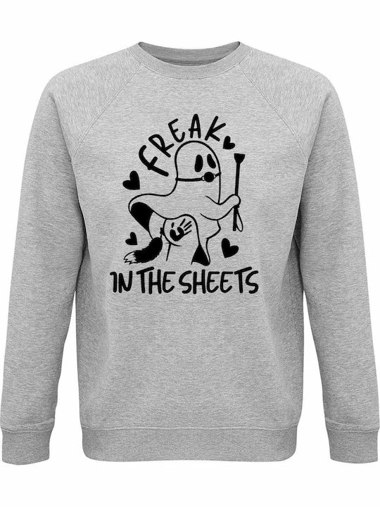 Unisex Organic Cotton Sweatshirt Freak In Sheet...