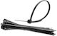 Conotech Plastic Cable Ties 250mm x 7.6mm in Black Colour (50 pcs)