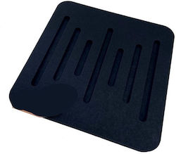 Acustico Ecoplan IC-SOUNDER-SQ-LN-6/6-BLK/BLK Audio-Behandlungsmaterial Panel (1 Stück)