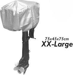 Протективен Капак Корици За Лодка Извънбордов Двигател Xx-Large 75x45x75см 00760-xxl Сив