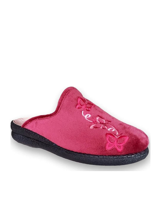 Sabino Anatomical Women's Slippers Burgundy