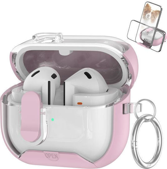Samsung Galaxy Buds 3 3 Pro Starchain Series Pc Earphone Case Stand Pink