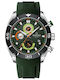 Naviforce Ceas Bărbați 20mm Cronograf Baterie Verde