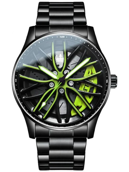 Olevs Uhr Batterie mit Metallarmband Olevs Uhr Batterie mit Metallarmband