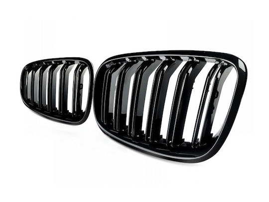 Mască Decorativă Auto Carner BMW X5 E70 X6 E71 Negru Piano