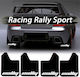 Set 4 Sport Gummi-Laspoor-Schutz Für Autos Universelles Rally-Modell Größe 30 X 23cm