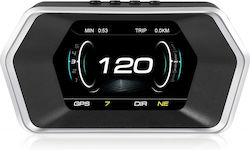 Pyramid Ψηφιακό Όργανο OBD2, Head Up Display, Θερμοκρασίας Νερού, Στροφόμετρο, Θερμοκρασίας Λαδιού και Αέρα-Καυσίμου Αυτοκινήτου για τοποθέτηση στο Ταμπλό