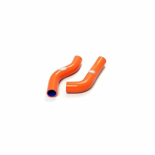 Samco Sport 2-Piece Silicone Water Hose Set KTM-61 KTM Duke 690 ABS 12-19 KTM Duke 690 R ABS 13-17 Orange