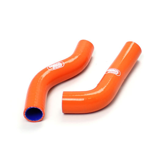 Samco Sport 2-Piece Silicone Water Hose Set KTM-61 KTM Duke 690 ABS 12-19 KTM Duke 690 R ABS 13-17 Orange