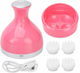 Siks Dispozitiv Electric Inteligent Masaj pentru Scalp Relaxare a Scalpului Reducerea Stresului 4 Capete din Silicon Încărcare Usb Suport Wireless 2 Viteze 2 Moduri de Operare Rezistent la Apă Roz