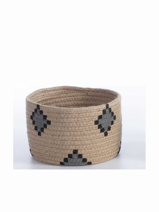 Nef-Nef Homeware Decorative Basket Wicker Ecru ...
