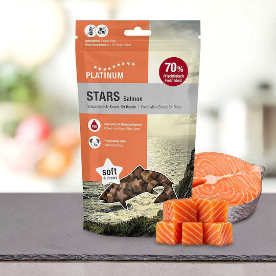 Platinum Pet Food & Care Лакомство за Кучета с Турция и Сьомга 185gr