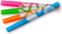 Kidywolf Μαρκαδόροι 2mm Σετ 4 χρώματα Kidywolf Μαρκαδόροι 2mm Σετ 4 χρώματα