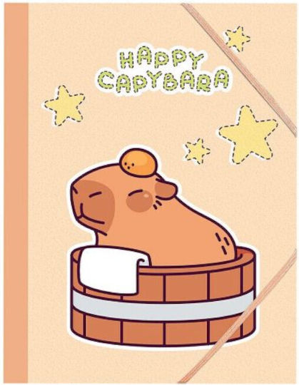 Ντοσιέ Λάστιχο Α4 Spree Pp Capybara Sp74213