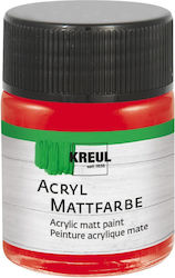 Kreul 50ml Acrylic Mat Dark Red Kreul 50ml Acrylic Mat Dark Red
