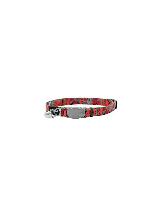 Περιλαίμιο Γάτας Rogz Fusioncat Safety Collar Robust Red Small