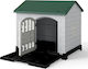 Costway Dog House Plastic Outdoor Green
