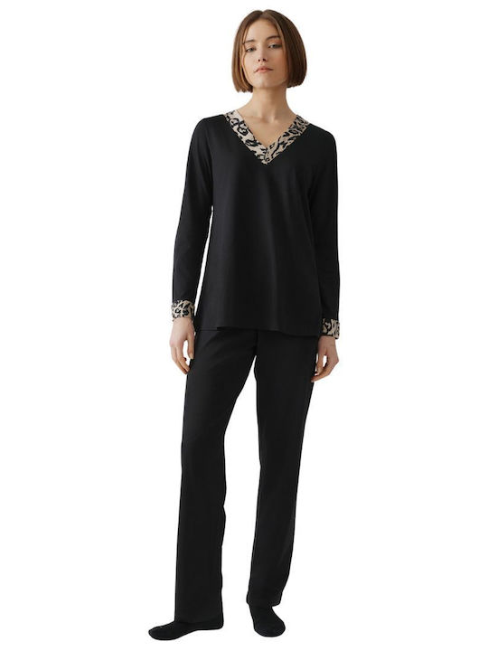 Minerva Set Pijamale pentru Femei Black
