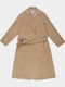 Wool Women's Camel Coat