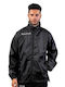 Jacke Wasserdicht und Winddicht Black