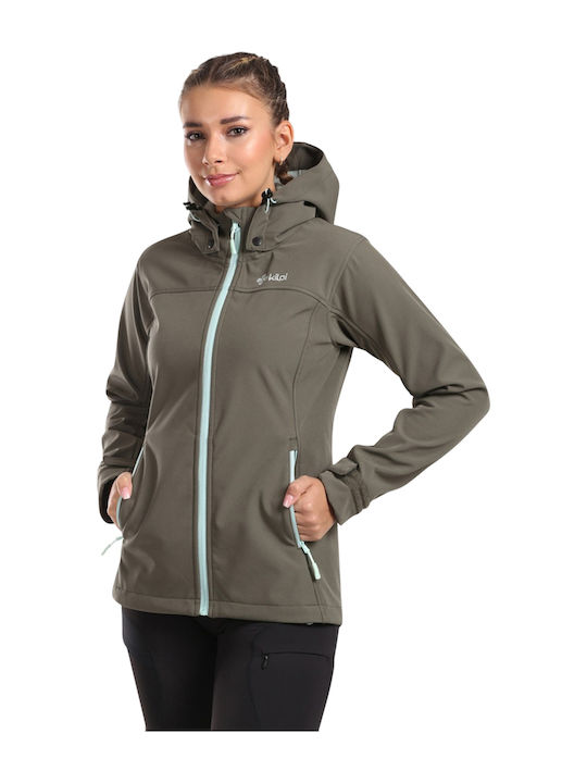 Kilpi Ravia Softshell Γυναικείο Μπουφάν Πράσινο