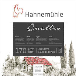 Hahnemuhle Bloc de Schiță Quattro 50 File 30x30...