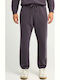 Sweatpants with Elastic Purple