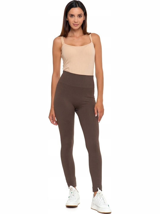 Rouxaki Training Leggings Brown