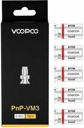 Voopoo Pnp Widerstand für Elektronische Zigaretten 0.45ohm (Dampfmethode) 5Stück