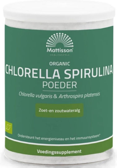 Mattisson Healthstyle Organic Chlorella + Spirulina 125гр