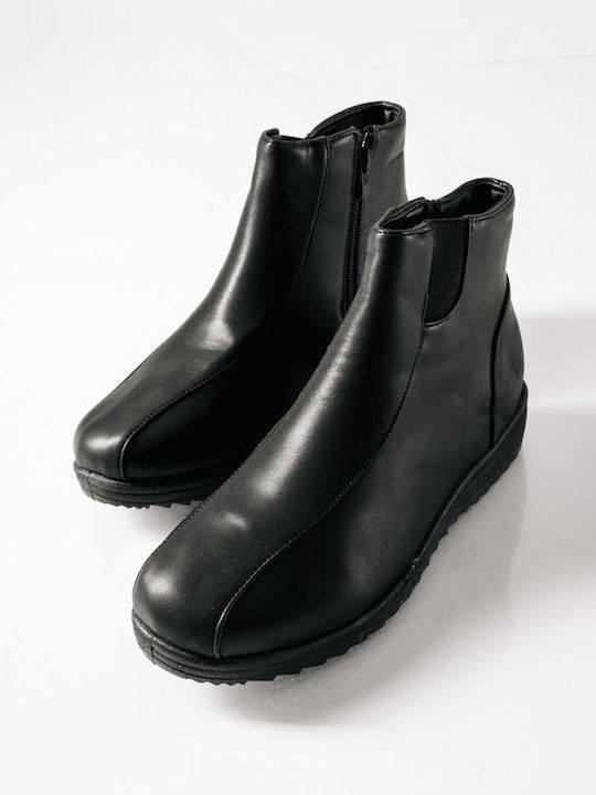Stiefeletten Damen Schwarz