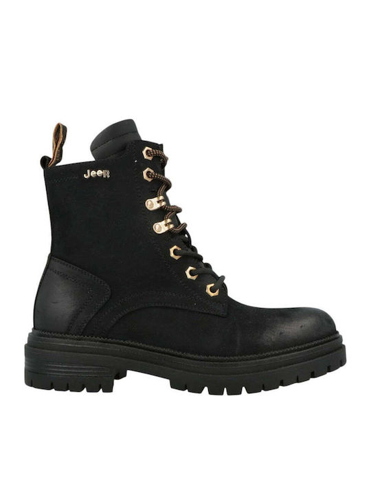 Lace Women's Ankle Boots Black