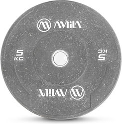 AMILA Disc Olimpic Metalic Tip 1 x 5kg Φ50mm cu Mânere