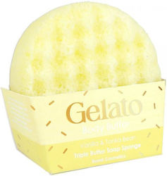 Bomb Cosmetics Gelato Body Buffer Gąbka Do Mycia Ciała Vanilla & Tonka Bean 200g Bomb Cosmetics Gelato Body Buffer Gąbka Do Mycia Ciała Vanilla & Tonka Bean 200g