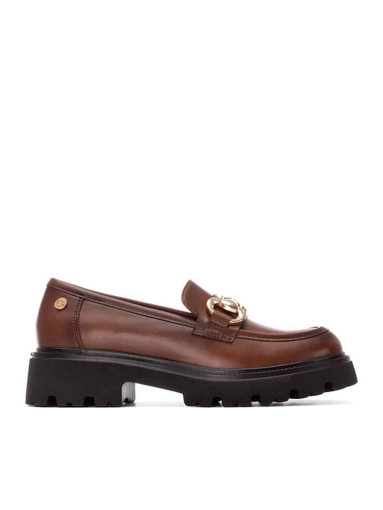 Damen Loafers in Gold Farbe