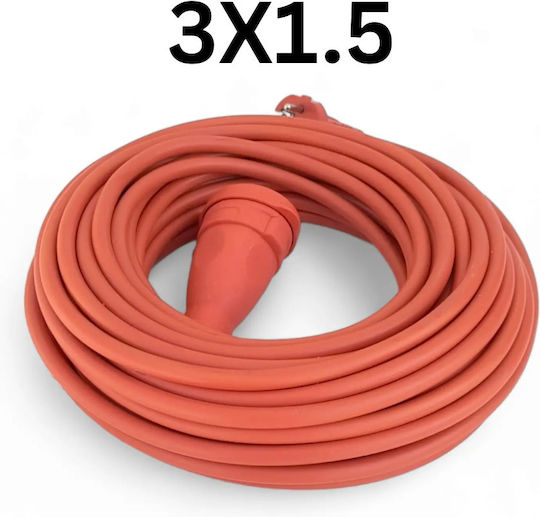 Verlängerungskabel 3x1,5 Mm² 30 M Kupferleiter Stecker Steckdose Schutz Cobi Smart
