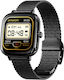 Moxom Mx-wh24 Smartwatch mit Pulsmesser (Schwarz)