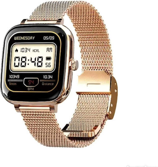 Moxom Mx-wh24 Smartwatch with Heart Rate Monitor (Pink)