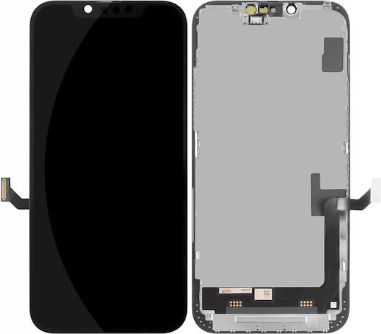 O ecran Incell cu Mecanism Tactil pentru iPhone 14 Plus (Negru)