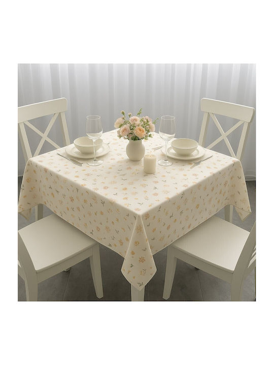Pucioasa Măsuță Rotundă Rezistentă La Pete Galbenă Φ160cm