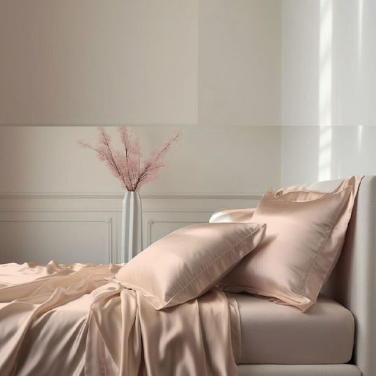 Kotonia Home Set Față de Pernă cu plic de acoperire Bej 70x70cm.